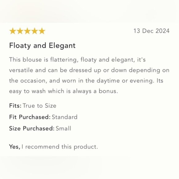 NWT Size M  Maeve LongSleeve Pleated Peasant Blouse - Picture 2 of 16